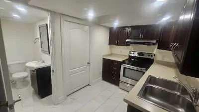 2 bedroom 1 bath basement apartment