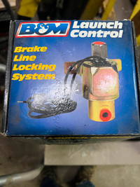 B and M Brake Launch Control