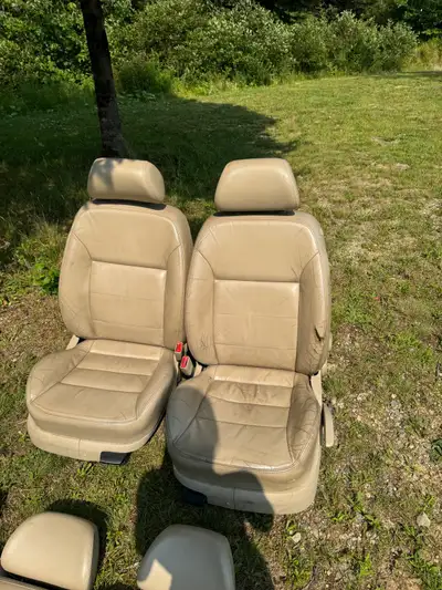 Selling my tan leather seats In good condition, just need to be cleaned $150 or best offer