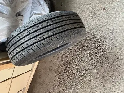 235/70 R16 winter tires. Used one season. Off my Santa Fe. Vehicle now gone. All four tires $100. ri...