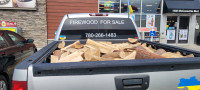 Firewood for sale text Yuri 780-266-1483 