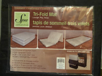 Spa Sensations 3.5-inch Tri-Fold Bed Foam Mattress - Twin Size