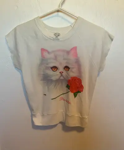 New - Florida Cat Top M & K 50% Polyester 50% Cotton Size S Made in USA $20 Pickup Location - Harmon...