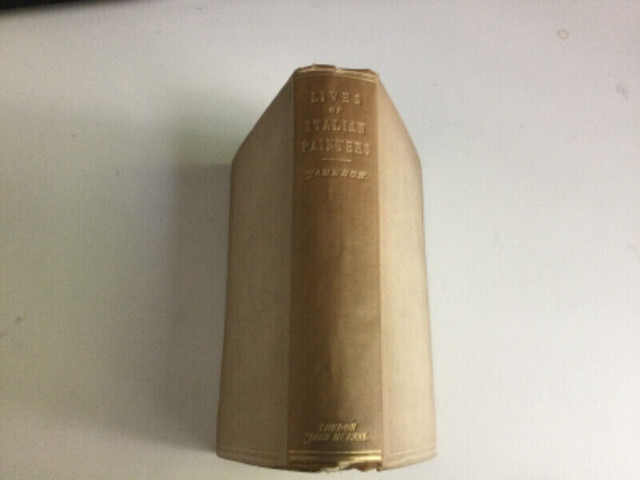 ANTIQUE - MEMOIRS OF EARLY ITALIAN PAINTERS ...BY MRS. JAMESON in Non-fiction in Ottawa
