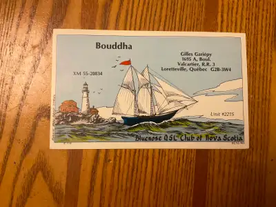 Carte postale BLUE NOSE QSL NOVA SCOTIA, View more