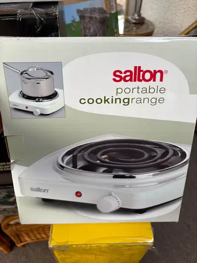 Salton portable cooking range , View more