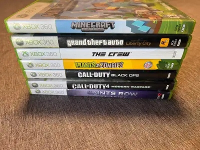 Xbox 360 Games Bundle, View more