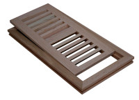 Solid hard wood vent covers Flush Mount Wood Floor Air Registers