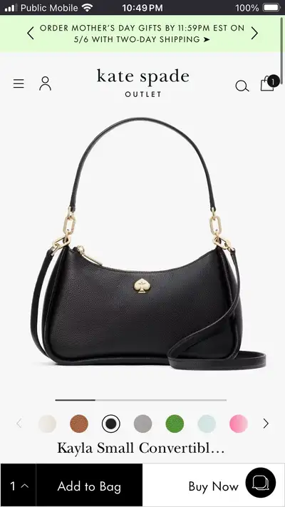 NWT - Kate Spade Small Kayla Purse, View more