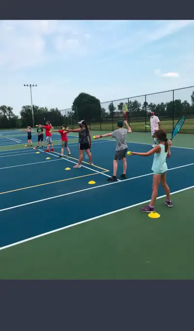 tennis lessons for adults and kids, View more