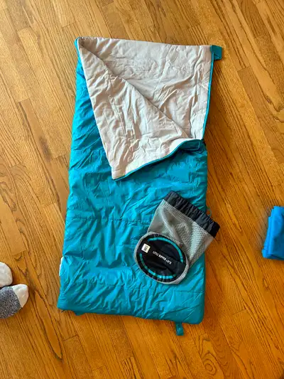 Kids sleeping bag - MEC brand, used only a few times, View more