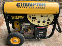 Champion 6500 Watt generator