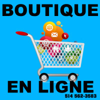 Boutique en Ligne, Site web Transactionnelle, graphiste