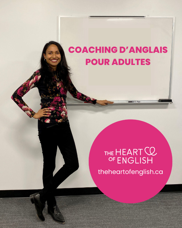 Coaching d’anglais pour adultes / English coaching for adults dans Tutorat et langues  à Ville de Montréal