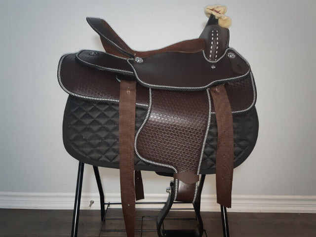 Western Saddle WS-2843 in Equestrian & Livestock Accessories in City of Toronto - Image 3