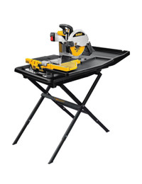 DEWALT 10-inch Wet Tile Saw with Stand