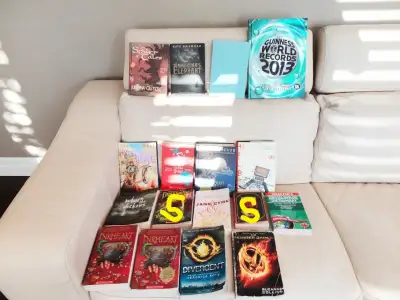 15 Fiction Softcover & Hardcover Teen or Adult Books All for $13, View more