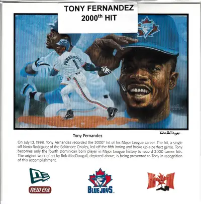 Toronto Blue Jays, Tony Fernandez, Collection - can ship for $7