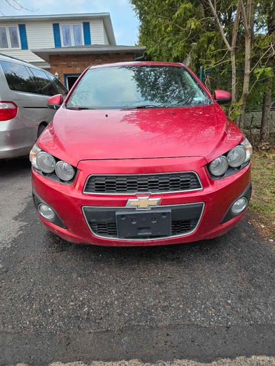 Chevy Sonic LT  2012 fully loaded. 225Km 