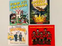 Kids’ Books, Canada, Activity books, RCMP, Police, Four for $8
