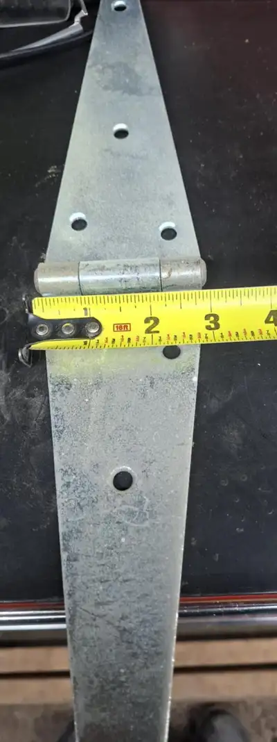 4 paires de pentures à clôture Idéales pour portes de clôture, portails, cabanons ou projets extérie...