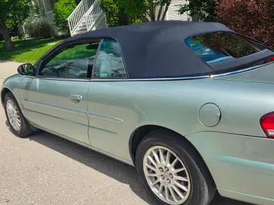 2006 Chrysler Sebring Convertible. Perfect summer cruiser. 173,000kms. V6 automatic. Excellent origi...