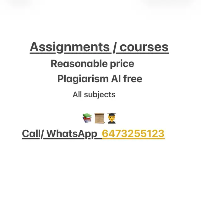 Assignment help