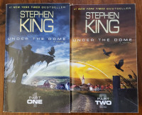Under the Dome #1 and #2 by Stephen King