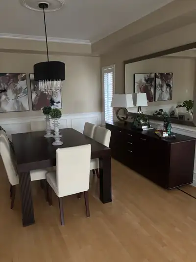 dining table and buffet, View more