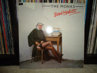 THE MONKS VINYL RECORD LP: BAD HABITS!