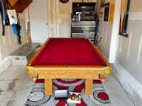 DELIVERED & INSTALLED 8FT DUFFERIN POOL/PING PONG TABLE SET