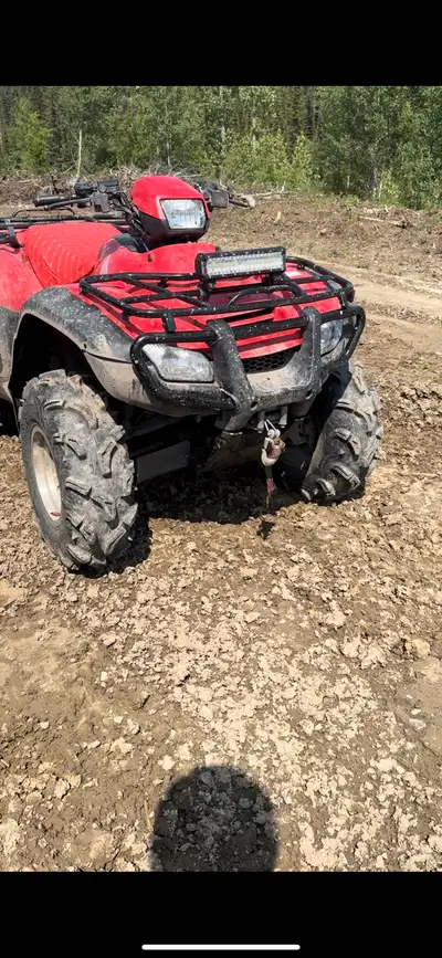 2006 Honda foreman 500 electric shift, HMF exhaust, 27” itp wheels on 28” maxxis tires, freshly pain...