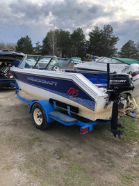 Princecraft Johnson 115 mercury 6 hp 4 stroke