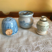 Handmade Pottery Honey Pot, Potpourri Jar and Reed Diffuser