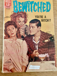 Vintage #1 Bewitched Comic 1965 (some writing)