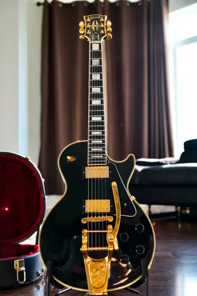 1997 Gibson Custom Shop Les Paul Custom 57 Reissue Black Beauty