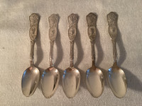 WWI Canadian Commemorative Spoons - Rogers.  Silver Plate