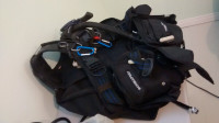 SCUBA Diving, snorkeling, and swimming gear: dry suit, BCDs, etc