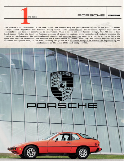 Come own a piece of Porsche history with this 924. Introduced in 1976, the 924 was Porsche's first f...