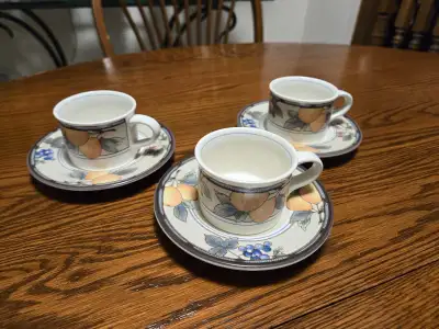 Espresso Cups, Mikasa Garden Harvest  - Set of 3, View more