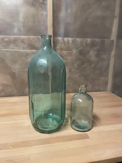 2 pc Glass Vase Set, View more