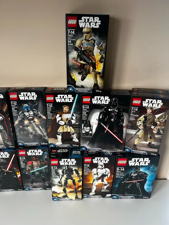 Lego Star Wars build able figures 30$-250$ in Toys & Games in Calgary - Image 4