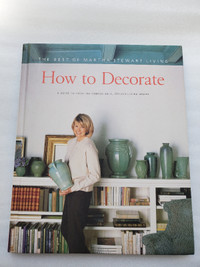 Book- How to Decorate by Martha Stewart