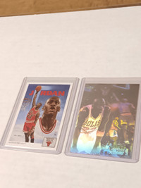Michael Jordan Basketball UD Cards Holograms Lot of 2 NM/MT 1991