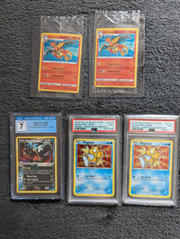 Graded & Loose Pokemon Cards