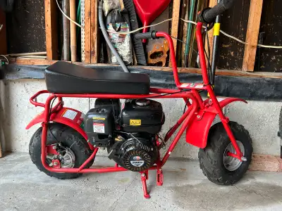 208cc motor that is fairly new along with a new clutch at the time, everything works as it should. T...