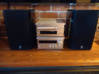 Yamaha RX - E100 Récepteur Stéréo Lecteur CD Disque CDX - E100 300 $ Argent Comptant