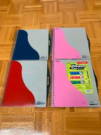 MEAD ZWIPES  3 SUBJECT NOTEBOOK/CAHIER DE NOTES