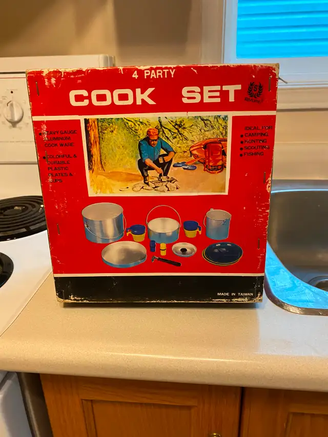 4 Party Cook Set, for Camping, Hunting, Scouting, Fishing63005667666177121