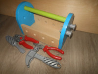 tool box with tools toy